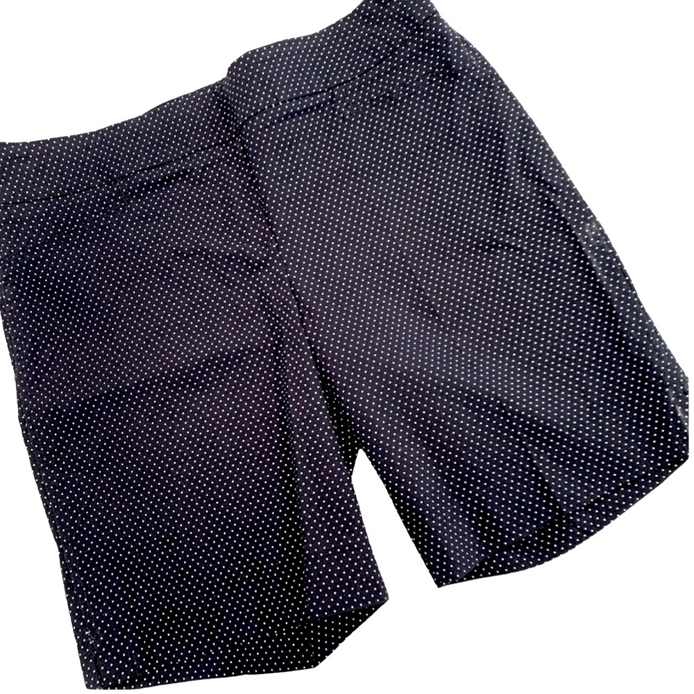NAUTICA Walking Shorts Navy w White Polkadots NEW without tag NWT